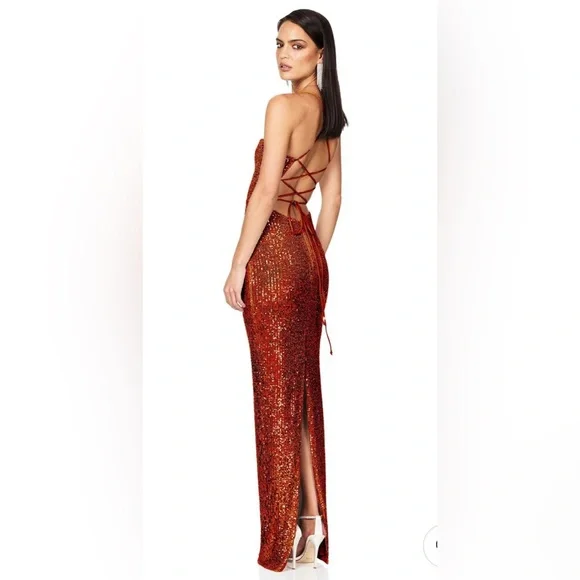 Nookie | Dresses | Nwt Nookie 429 Toffee Sequin Dress Lace Up Back Size S | Poshmark Nookie | Dresses | Nwt Nookie 429 Toffee Sequin Dress Lace Up Back Size S | Poshmark